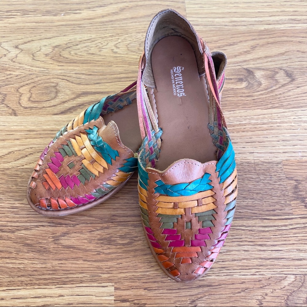 Senenos Woven Shoes